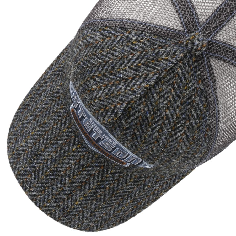 Casquette en Laine HARRIS TWEED TRUCKER