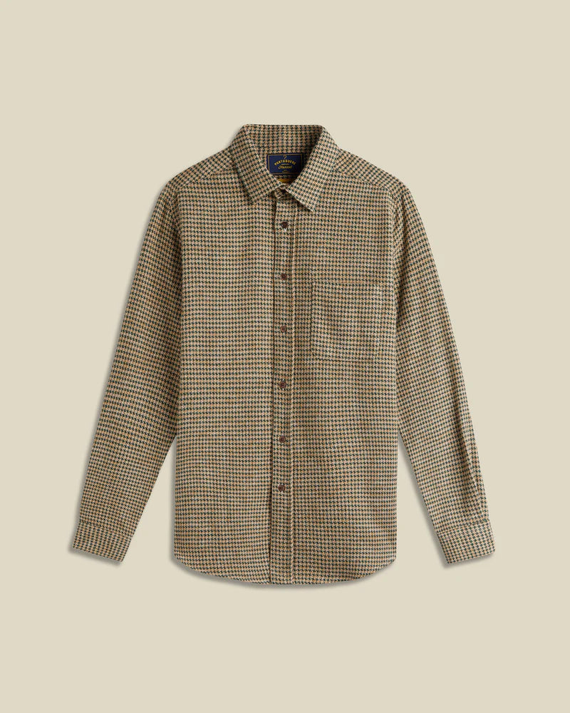 Chemise Pied de poule green