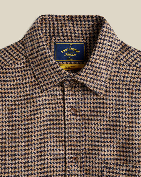 Chemise Pied de poule Blue