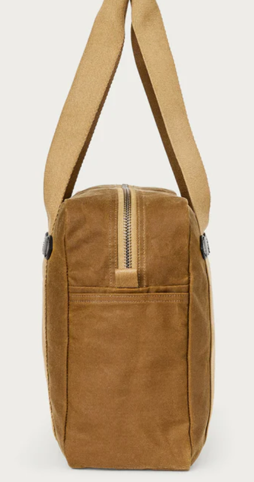 Tin Cloth tote bag - Dark tan