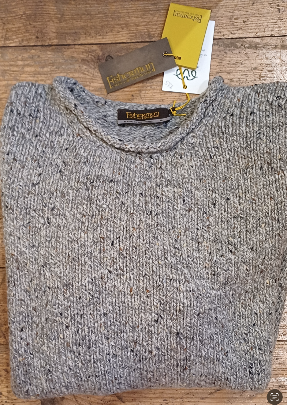 Pull à col bouloté mixte