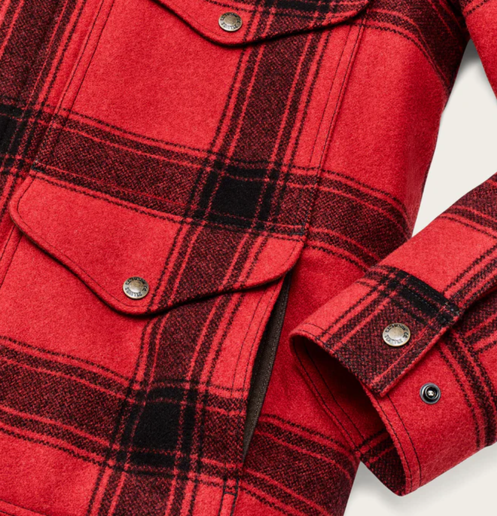 Veste Spokane Cruiser isolante en Laine Mackinaw