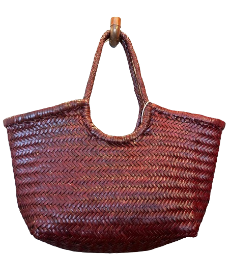 Sac Nantucket Basket Bordeaux