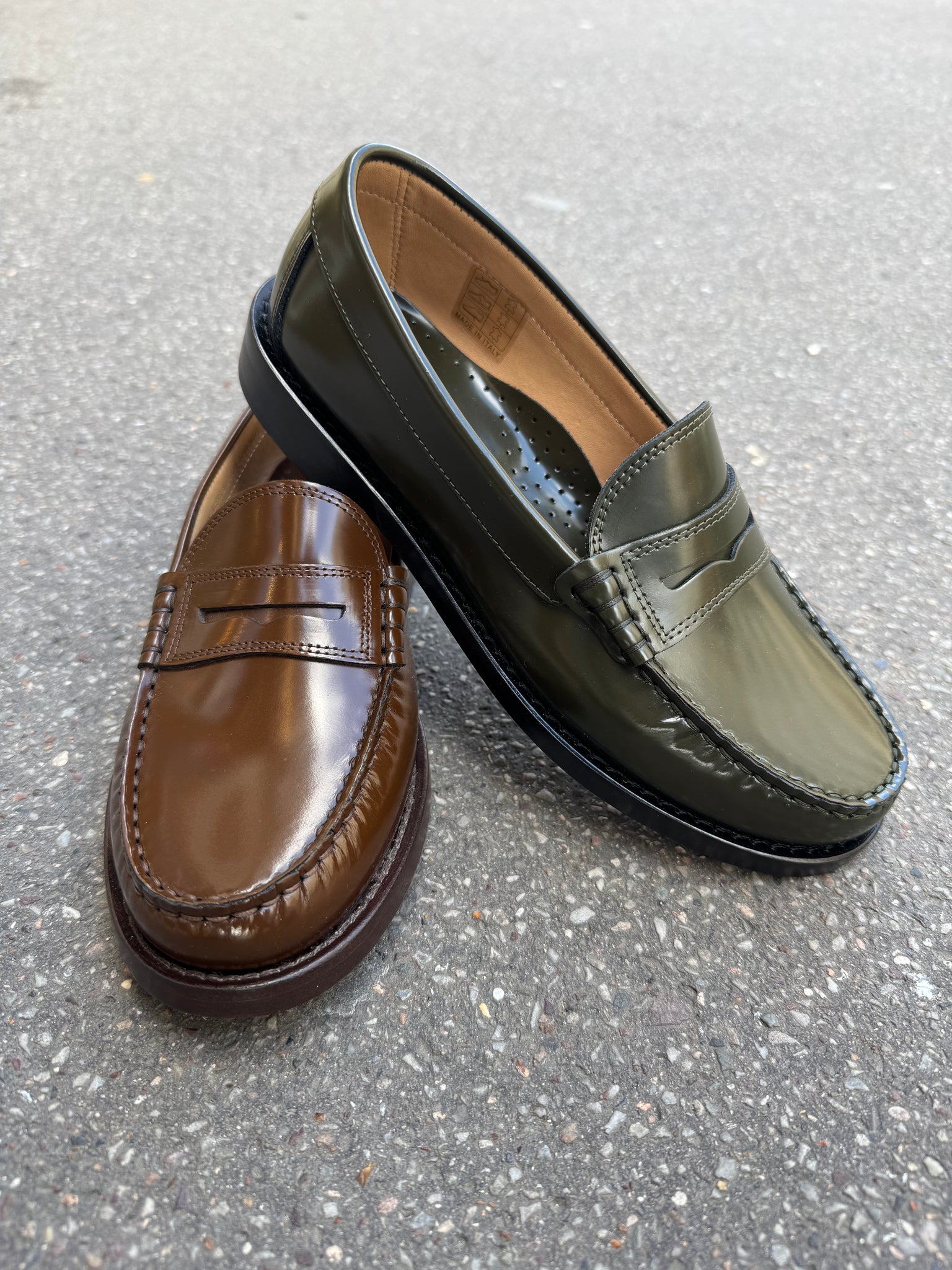 Mocassins made in Italy