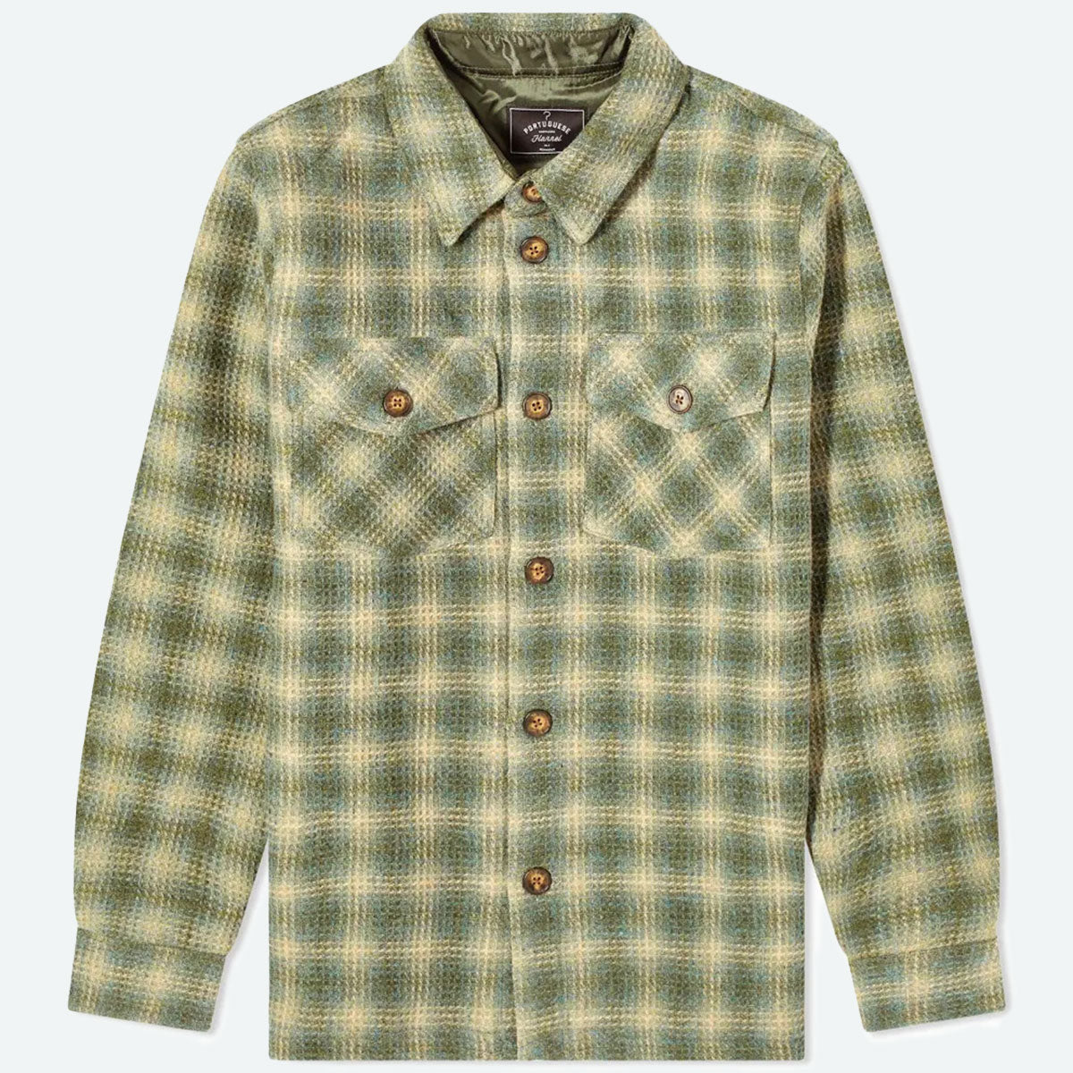 Veste Waffle Overshirt - Green