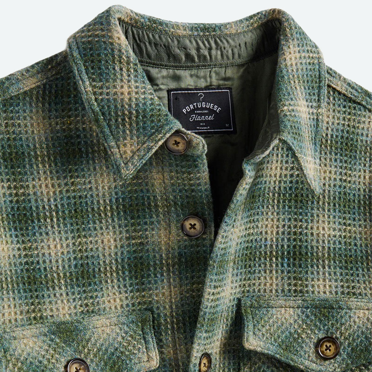 Veste Waffle Overshirt - Green