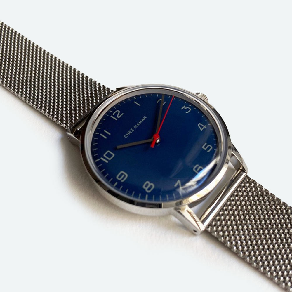 DEUZIO Milanaise - Bleu / Silver