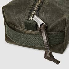 Tin Cloth travel kit - Otter green