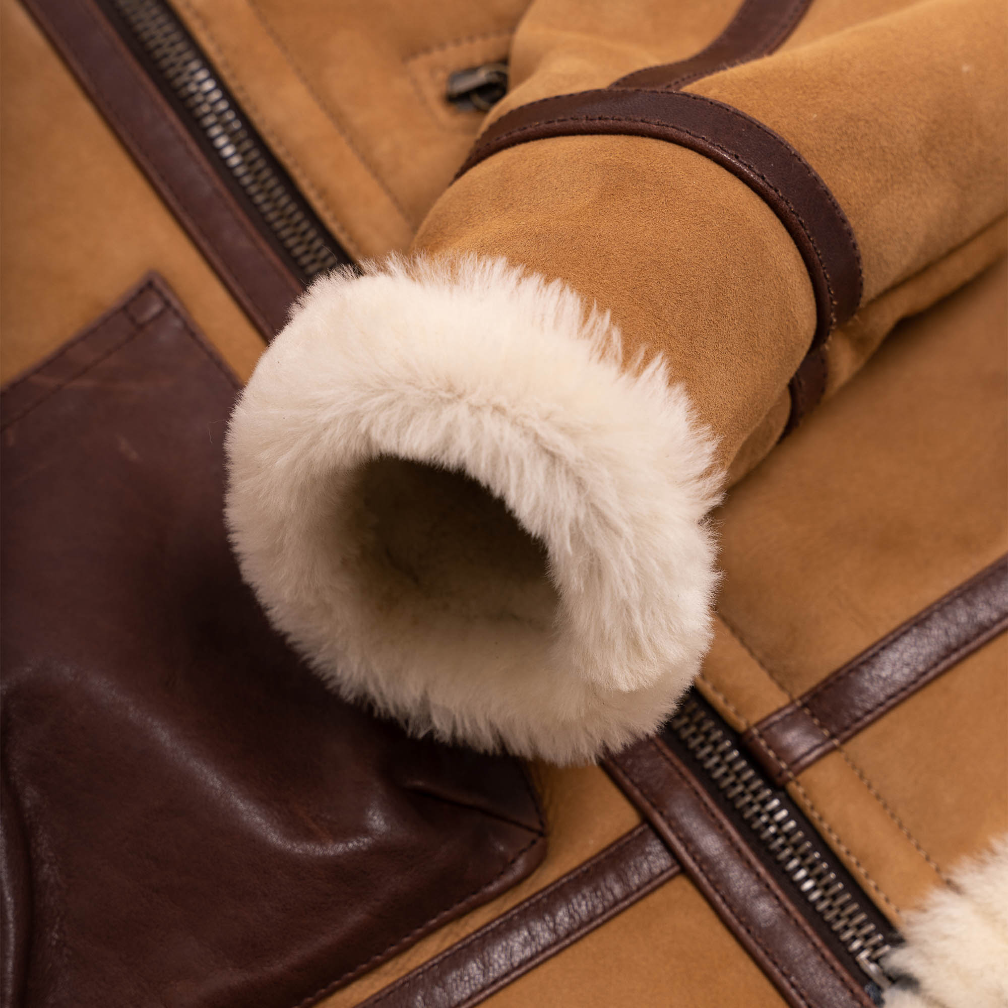 Aviatore B-3 Sabbia Shearling