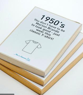 T-shirt 1950'S - Blanc