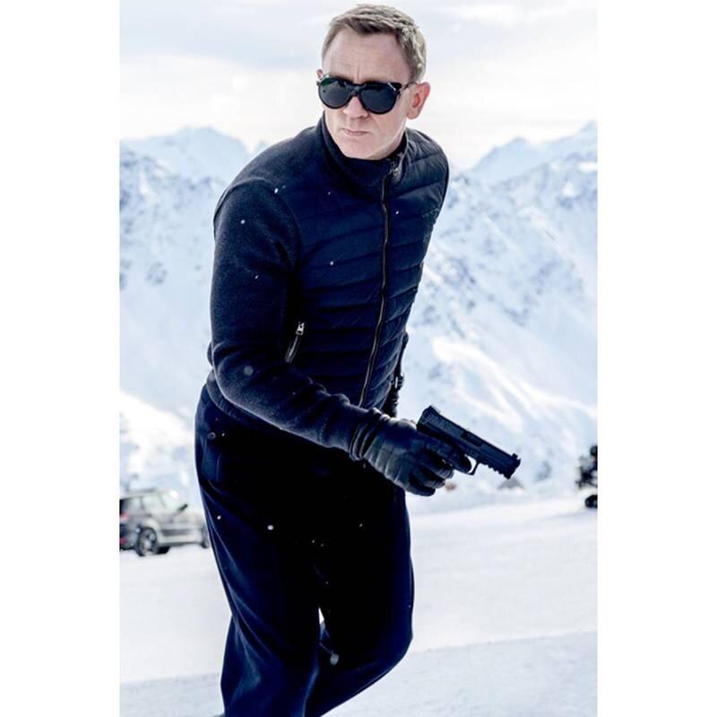 Gants James  Tactile Doublure En Alpaga - Noir