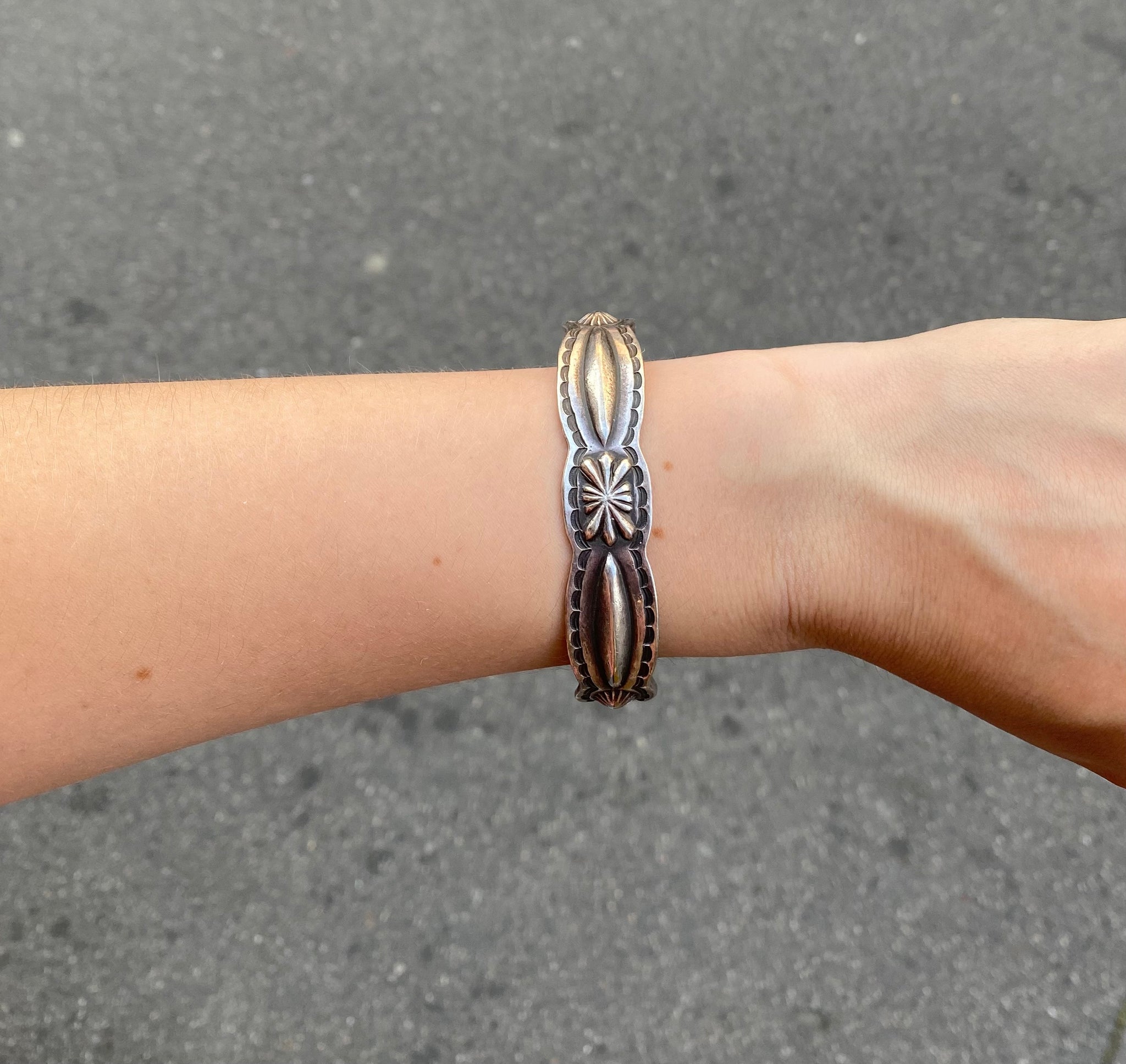 Bracelet Navajo Vintage- Argent sterling