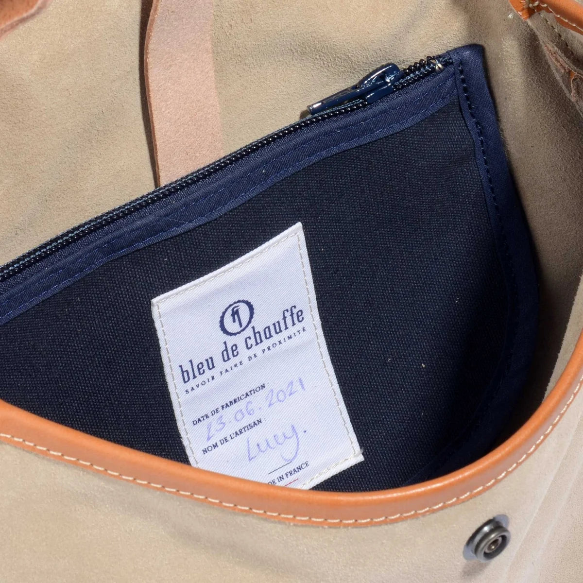 Musette du Pêcheur - Cuir velours - XS-Rock