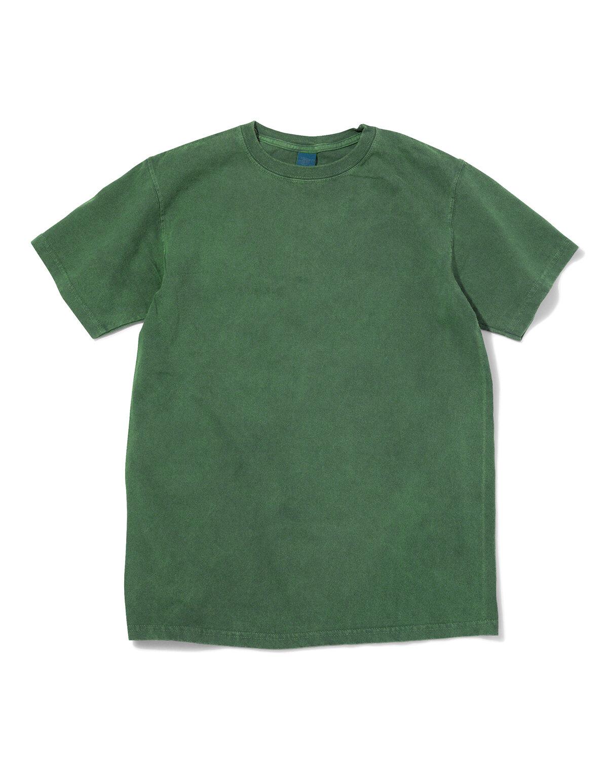 T-shirt SS CREW TEE manches courtes - Dark Green